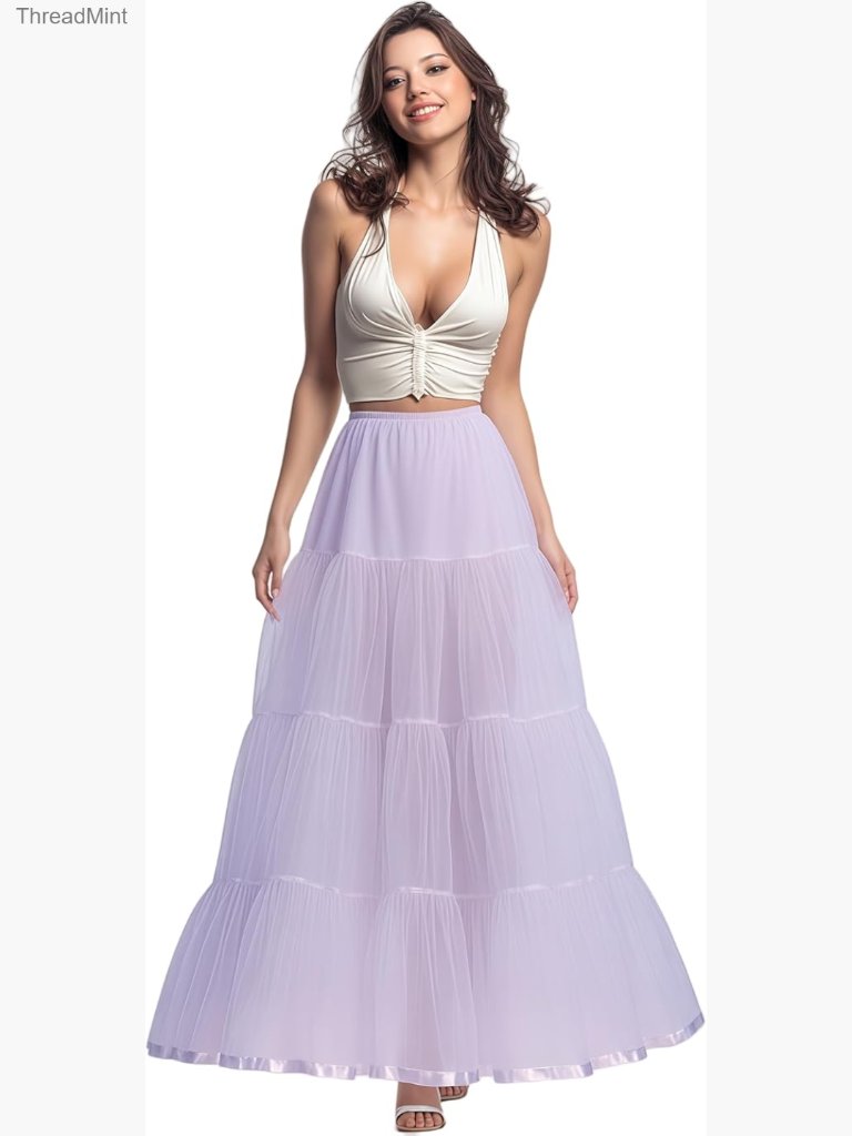 Ankle Length Petticoat Underskirt For Wedding Dress Full Crinoline Slip